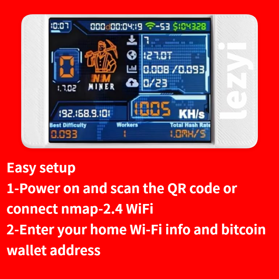 AU-Made 1000KH/s Lezyi Bitcoin Lottery Miner - Image 5