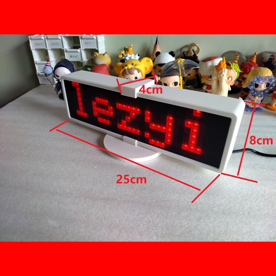 Live Follower Counter for Social Platform Full Colour Pixel Display Counter